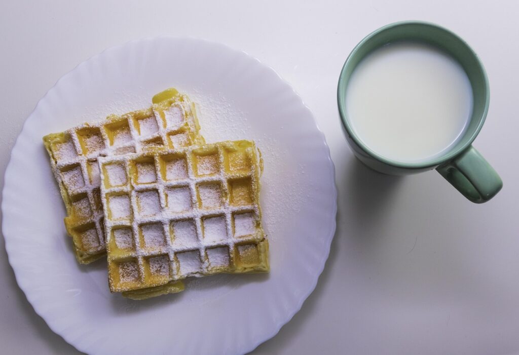Belçika'nın geleneksel waffle ve çikolata ürünleri
