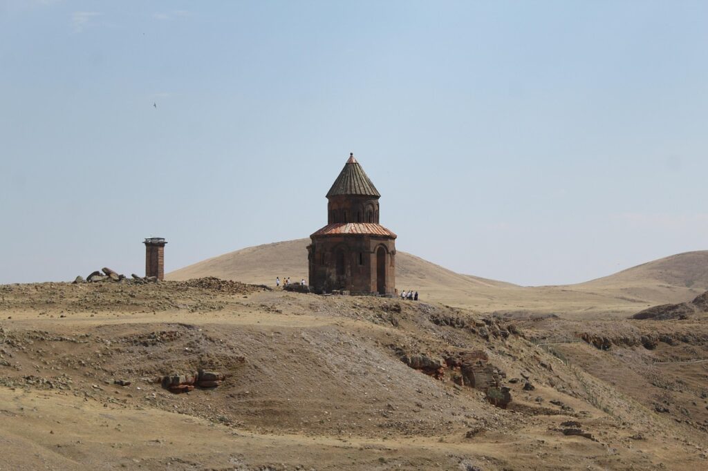 Kars'taki Ani Ören Yeri'nin tarihi kalıntıları