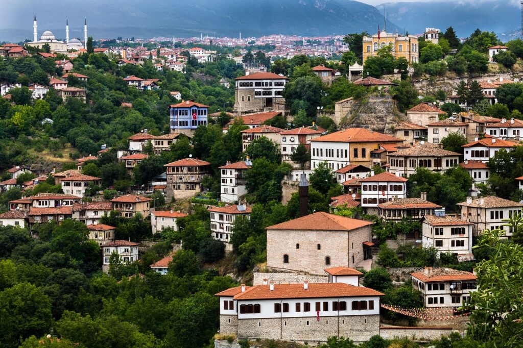 Safranbolu'da geleneksel Osmanlı dönemi evleri