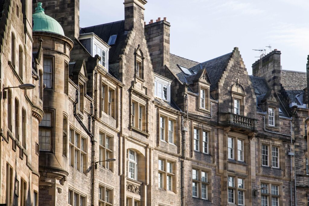 Edinburgh'da gömülü tarihi Mary King's Close sokağı
